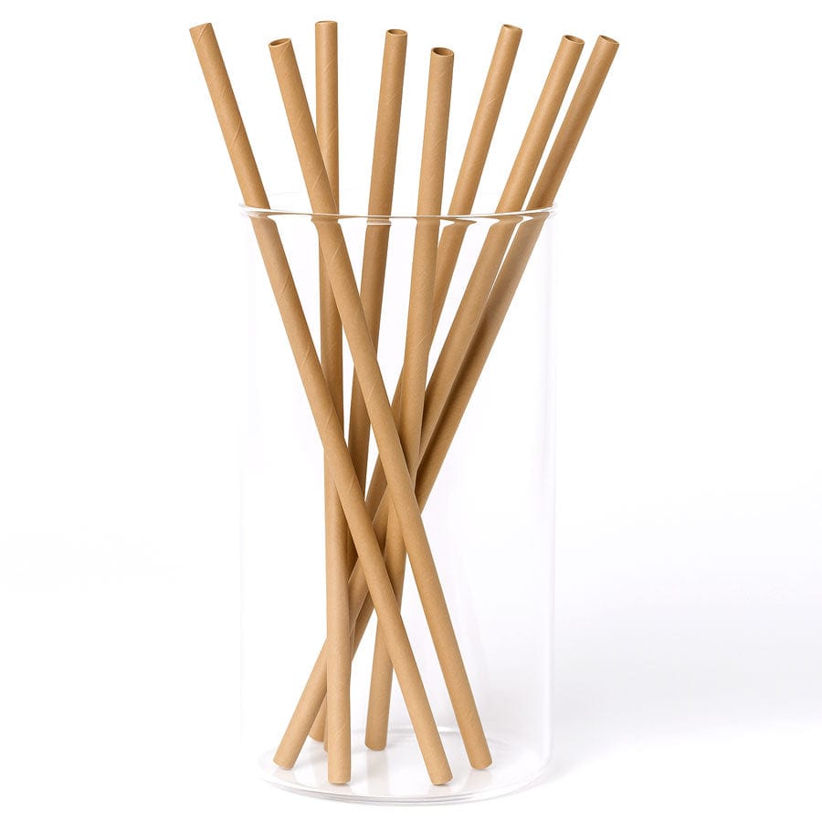 Bombilla Bombilla de Papel Kraft 6mm x 19,7 (Pack 100 und) Bombilla de Papel Kraft 6mm x 19,7 (Pack 100 und) BOMK1