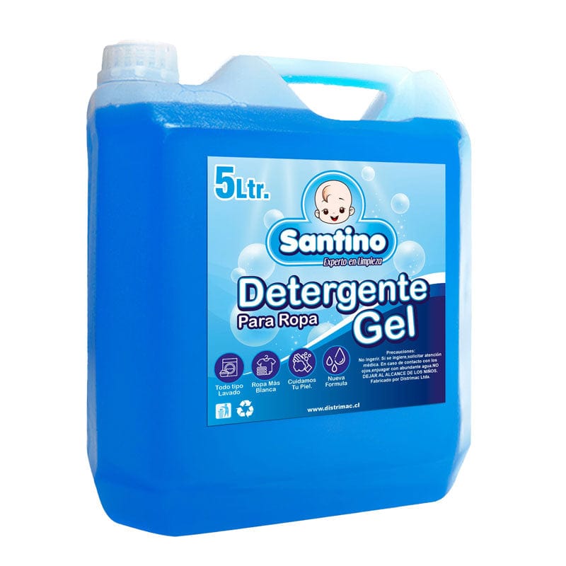 Químico Detergente Semi Industrial para Ropa - Bidón 5 lts. DETER526