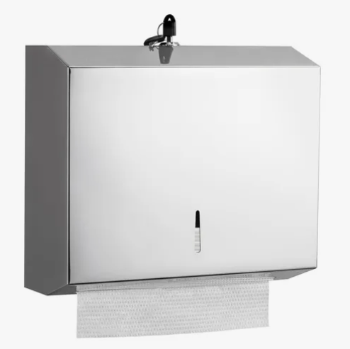 DISPENSADOR Dispensador De Toalla Interfoliada Acero - 1 un Dispensador De Toalla Interfoliada Acero - 1 un