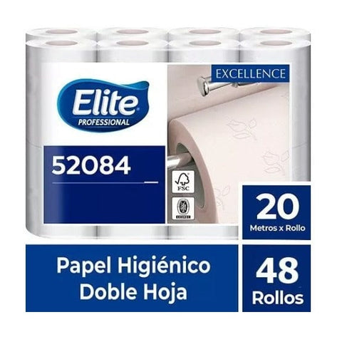 Papelería Papel Higiénico Doble Hoja  20 mts - Manga 48 un. PAPELH3036*