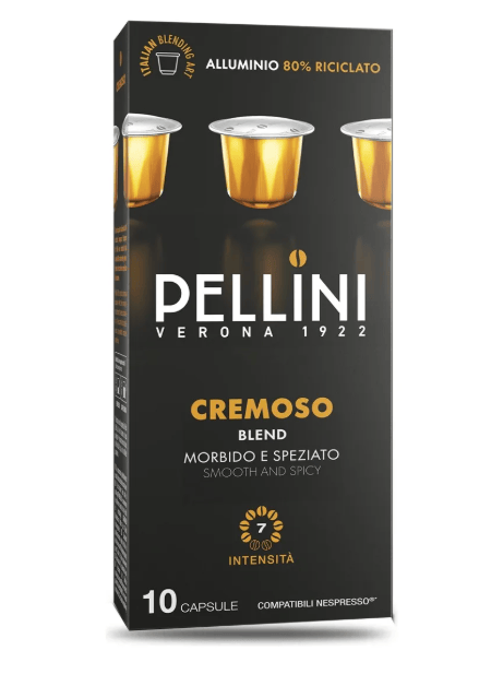 Pellini Cremoso Café Cápsulas Nespresso® 10 U Pellini Cremoso Café Cápsulas Nespresso® 10 U PEL004