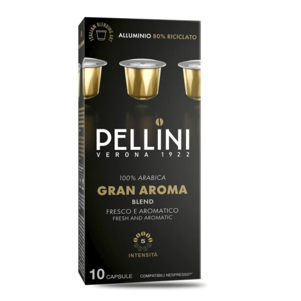 Pellini Gran Aroma Café Cápsulas Nespresso® 10 u Pellini Gran Aroma Café Cápsulas Nespresso® 10 u PEL003