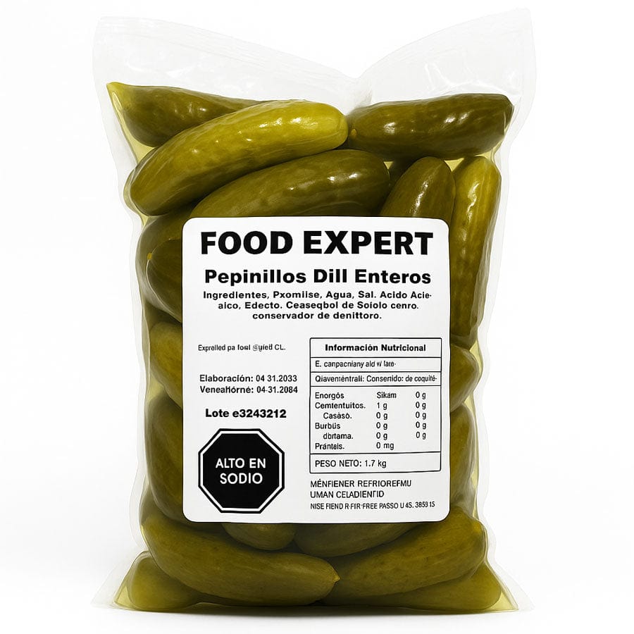 Alimentos Pepinillo Dill Entero - 1 Kilo Pepinillo Dill Entero - 1 Kilo PEPINILLOE