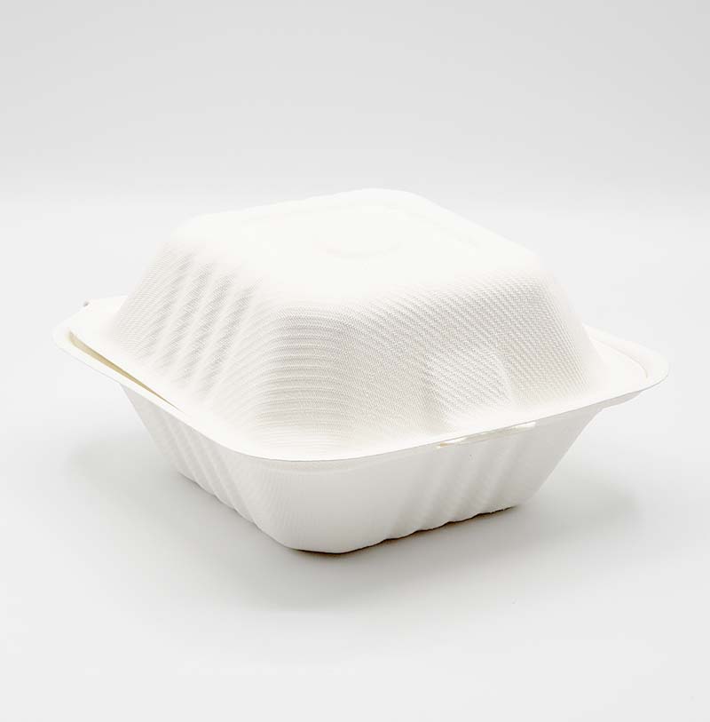Envase Porta Hamburguesa Grande Biodegradable - Caja 500 un HAMBURBIOG*