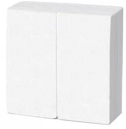 Servilletas Servilleta Mantel Doblada Blanca 40X40 - Caja 1.000 Servilleta Mantel Doblada Blanca 40X40 - Caja 1.000 SERVIMANBL