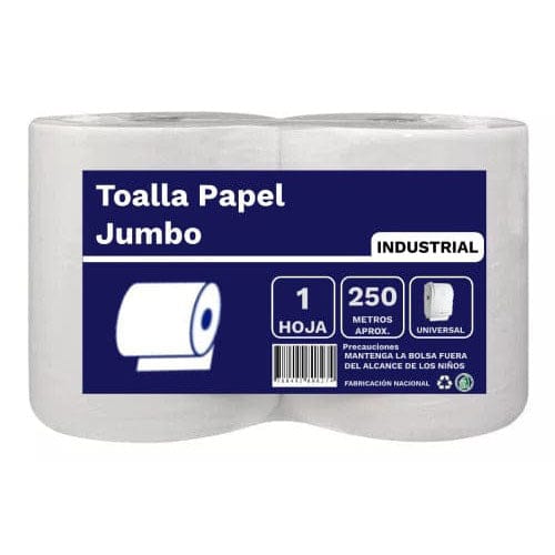 Papelería Toalla Papel Jumbo Ecologica 250 mts. (1X2) NOVA250R
