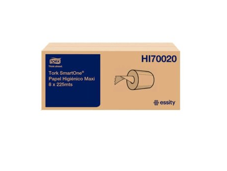 Papelería Tork Higiénico T8 Smart One Universal D/H 8 X225 mt. Tork Higiénico T8 Smart One Universal D/H 8 X225 mt. PAPELHSMART