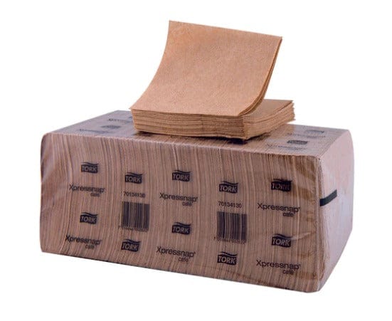 Servilletas Tork Servilleta  Expressnap Cafe  Interfoliada H/S12x 500 un SERVIMESAINTERC66*