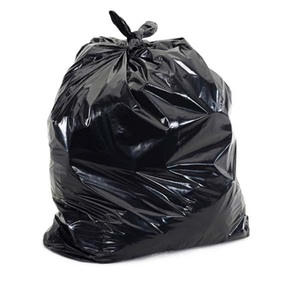 Bolsa 80 x 110 - Bolsa de Basura Negra - Carga Suave - Pack 10 un. BBN8011030*