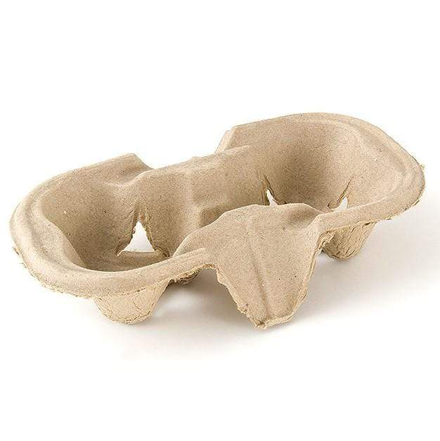 Vasos Bandeja 2 cavidades Porta vaso - Paquete 300 un. BANDVASO208*