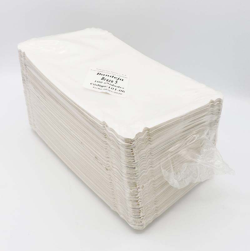 Bandeja Bandeja Brazo N°5 - Pack 200 und BANDBRA520*