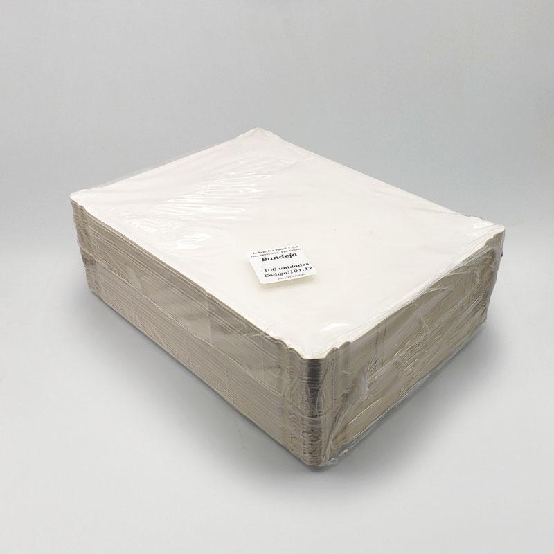 Bandeja Rectangular Cartón N°15 - Europack.cl