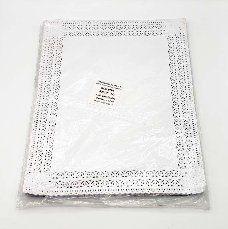 Blonda Rectangular N 10 - Europack.cl