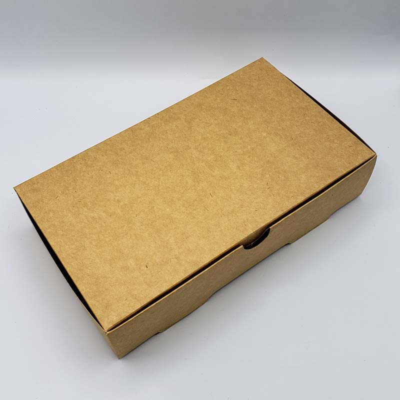 Envase Caja Kraft Delivery 1800 cc - Pack 200 und CAJAKRAFT180004*