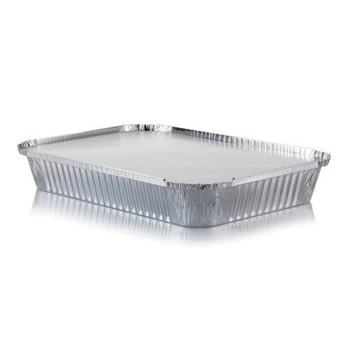 Aluminio Contenedor Aluminio C-40 Con Tapa - Caja 250 un ALUMC40