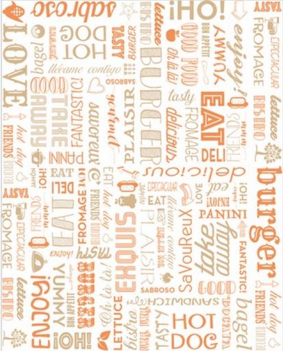 Antigrasa Papel Antigrasa Parole Naranjo - Pack 1000 un PAPELANTIGRAPN71*