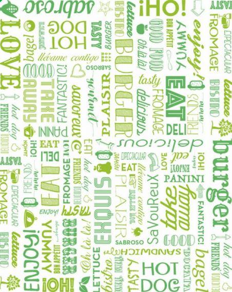 Antigrasa Papel Antigrasa Parole Verde - Pack 1000 un PAPELANTIGRAPV71*