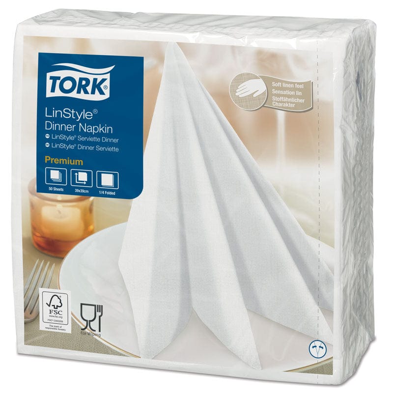 Servilletas Servilleta Mesa Blanca Tork Premium 40 x 40 - Caja 600 un SERVIMESAPREMIUM66*