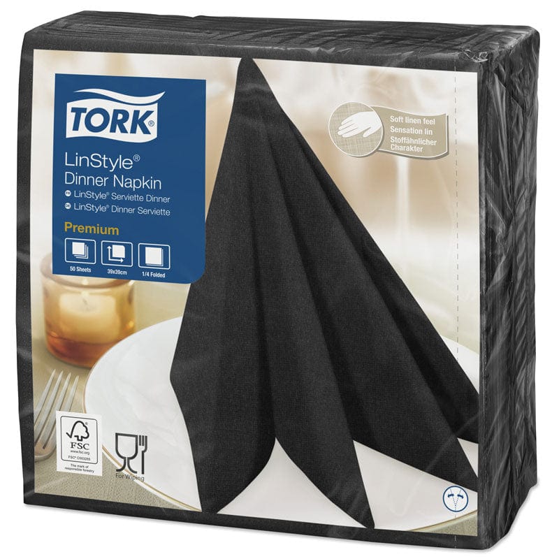 Servilletas Servilleta Mesa Negra Tork Premium 40 x 40 - Caja 600 un SERVIMESAPREMIUNE66*