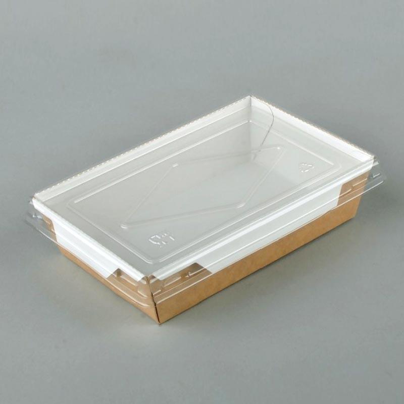 Envase Tapa Caja Kraft / Blanco 700 ml Tapa / 700 ml / Caja 400 un. ENVAKBT70004*
