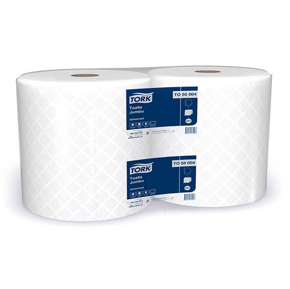 Papelería Toalla Tork Classic Palanca Universal 250 mts - Pack 2 un NOVAE25066*