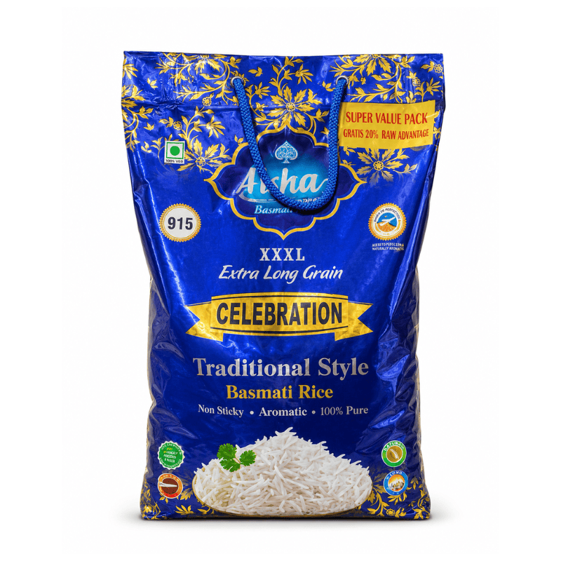 Alimentos Arroz Basmati Ikka Celebration XXXL - Grano Extra Largo Premium 5Kg Arroz Basmati Ikka Celebration XXXL - Grano Extra Largo Premium 5Kg BASMATI5