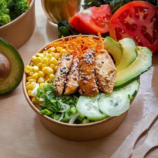 Bowl Bowl Kraft + Tapa 500 cc - 300 und BOWLK500