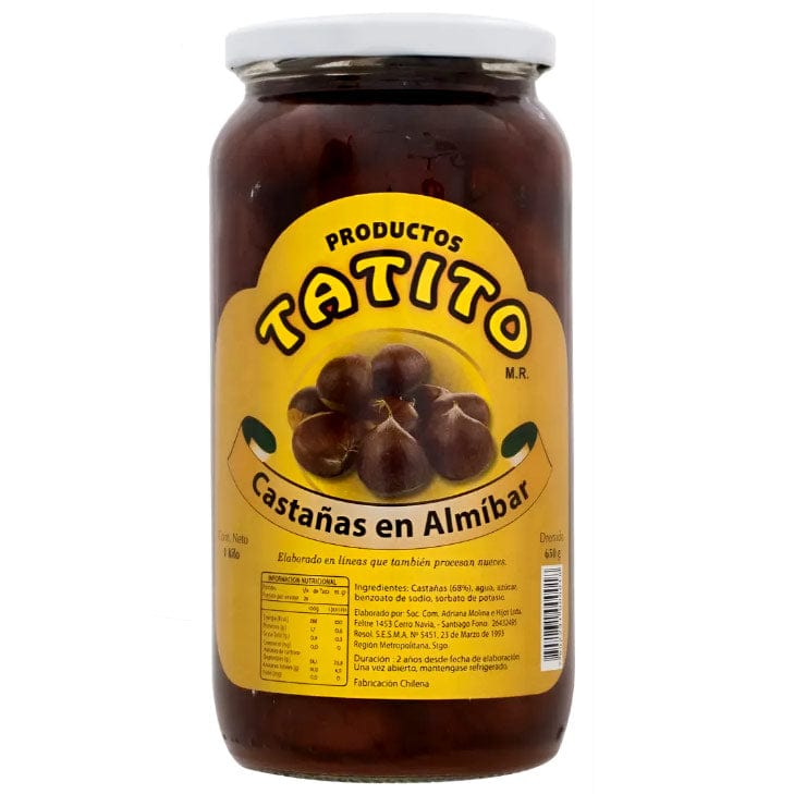 Alimentos Castañas Enteras En Almibar - 1 Kg Neto Castañas Enteras En Almibar - 1 Kg Neto CASTAÑAE