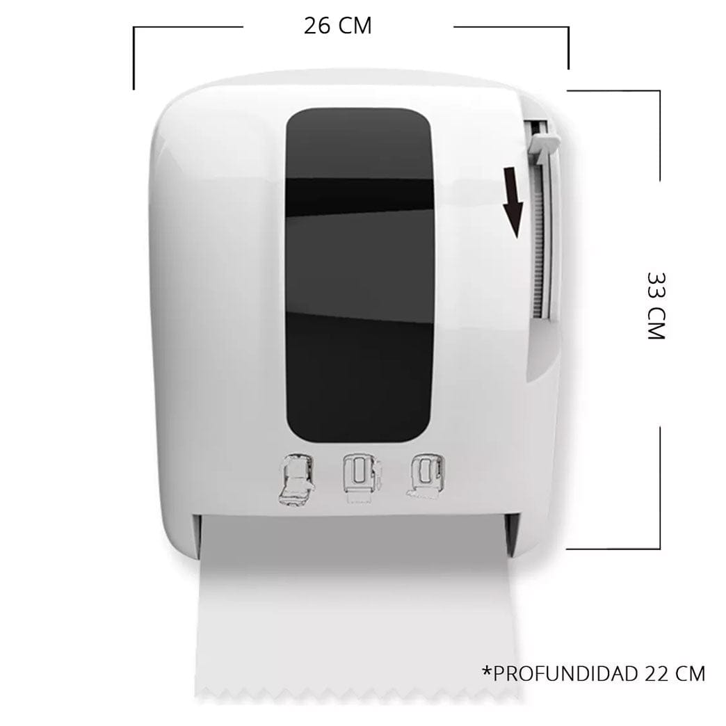 DISPENSADOR Dispensador Acrílico De Toalla De Papel Con Palanca