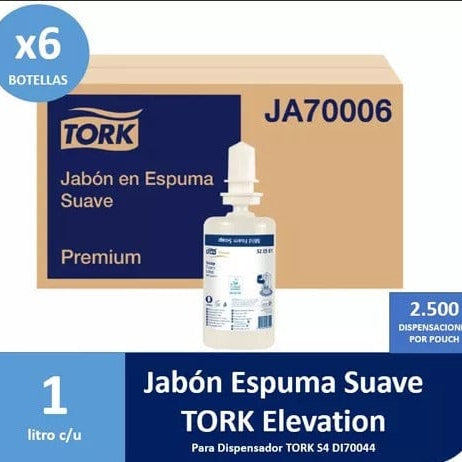 Químico Jabon Tork Mild Espuma   (6x1lt)