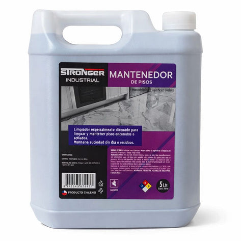 Químico Mantenedor de Piso - Bidón 5 lts. Mantenedor de Piso - Bidón 5 lts. MANPI526*