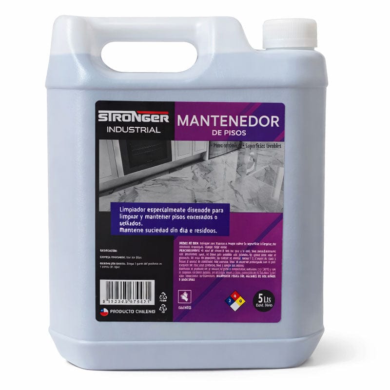 Químico Mantenedor de Piso - Bidón 5 lts. Mantenedor de Piso - Bidón 5 lts. MANPI526*