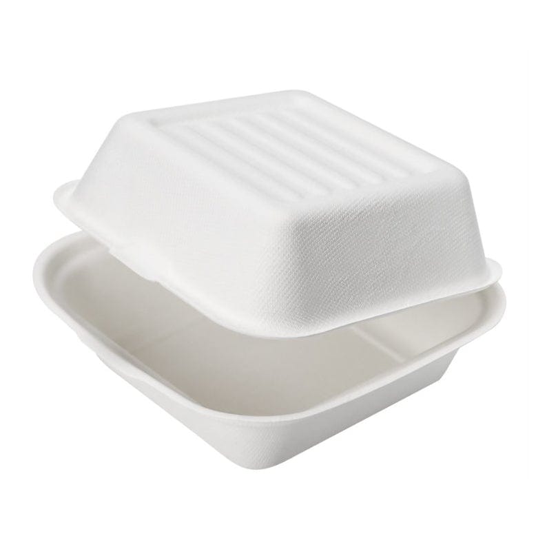Envase Porta Hamburguesa Grande Biodegradable - Caja 500 un HAMBURBIOG*