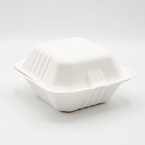 Envase Porta Hamburguesa Grande Biodegradable - Caja 500 un HAMBURBIOG*
