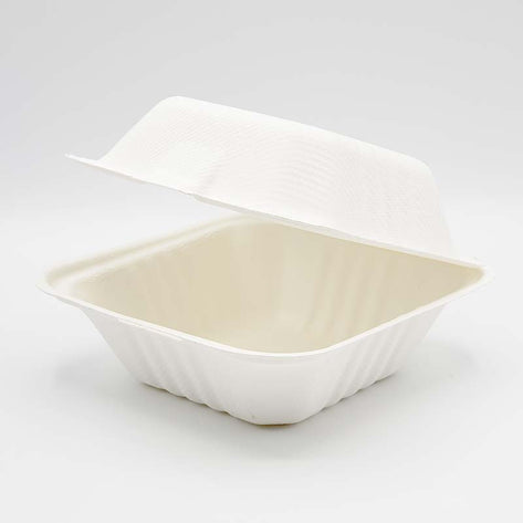 Envase Porta Hamburguesa Grande Biodegradable - Caja 500 un HAMBURBIOG*