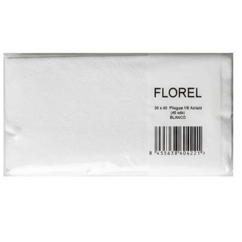 Papelería Servilleta Mantel Blanca Tipo Tela Florel 30x40 1/6  (1x600) Servilleta Mantel Blanca Tipo Tela Florel 30x40 1/6  (1x600) SERMAPB6