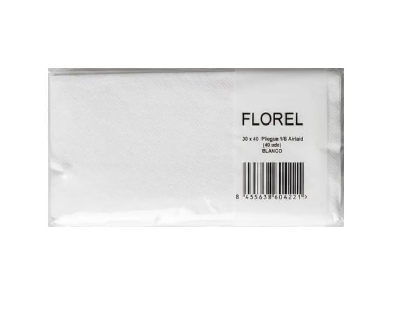 Papelería Servilleta Mantel Blanca Tipo Tela Florel 30x40 1/6  (1x600) Servilleta Mantel Blanca Tipo Tela Florel 30x40 1/6  (1x600) SERMAPB6