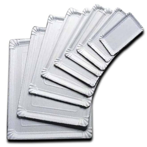 Envase Bandeja Rectangular Cartón N°4 - Pack 200 und BREC420*