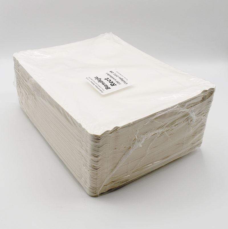 Envase Bandeja Rectangular Cartón N°7 - Pack 100 und BREC720*