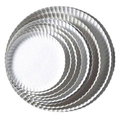 Envase Bandeja Redonda Cartón N° 6 - Pack 100 und BRED620*