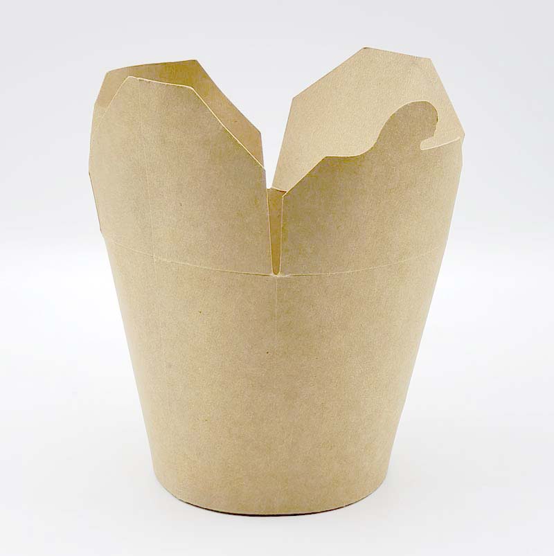 Envase Caja China Kraft 750 cc - 26 oz - 50 und. 500 und. CAJACHINAK2608*