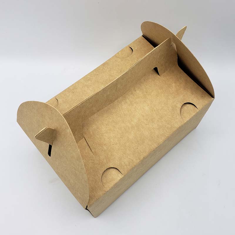 Caja con Manilla Kraft Chica 16,4 x 11 x 8 cms - Europack.cl