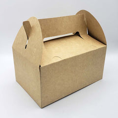 Caja con Manilla Kraft Grande 21 x 14 x 10,5 cms - Europack.cl