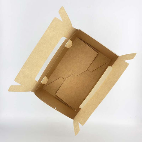 Caja con Manilla Kraft Grande 21 x 14 x 10,5 cms - Europack.cl