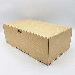Envase Caja Kraft Delivery 1800 cc Alta - Pack 200 und CAJAKRAFT1800A71*