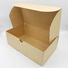 Envase Caja Kraft Delivery 1800 cc Alta - Pack 200 und CAJAKRAFT1800A71*