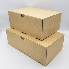Envase Caja Kraft Delivery 1800 cc Alta - Pack 200 und CAJAKRAFT1800A71*