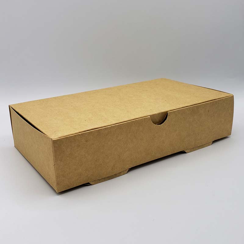 Envase Caja Kraft Delivery 1800 cc - Pack 400 und CAJAKRAFT180071*