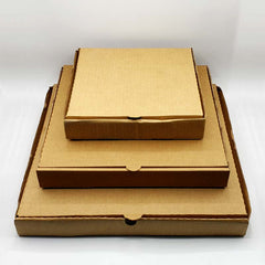 Envase Caja Pizza Blanca Mediana 23 x 23 cm. - Pack 250 und CPIZZA2331*