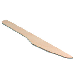 Cubiertos Cuchillo de Madera - Pack 100 und CUCHIMA71P*